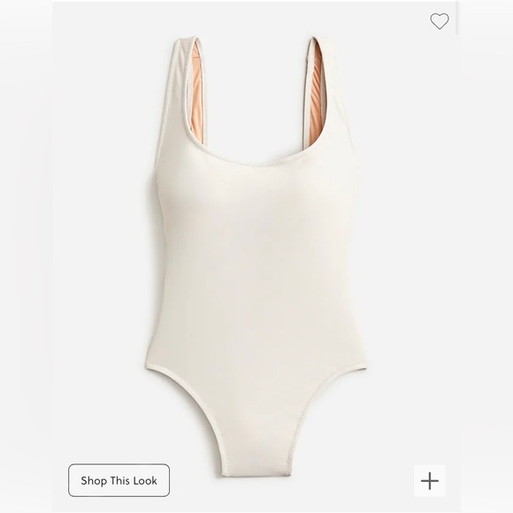 NWT J. Crew Heritage scoopback one-piece swimsuit 4 - Picture 6 of 10